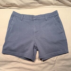 Banana Republic | Classic 4” Tailored Shorts | Blue-Grey